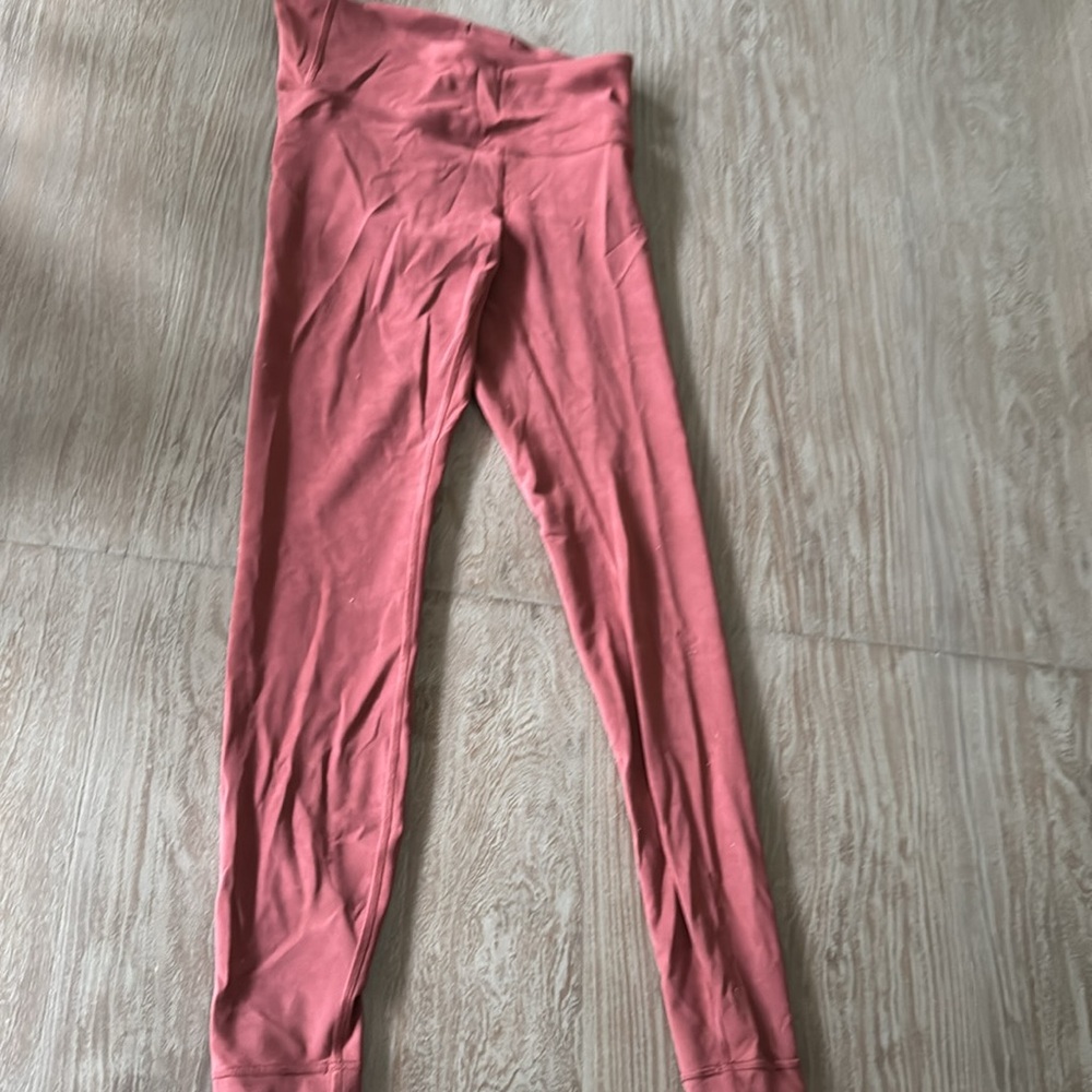 Lululemon Rust Leggings
